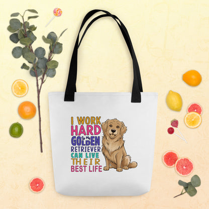 dog tote bag