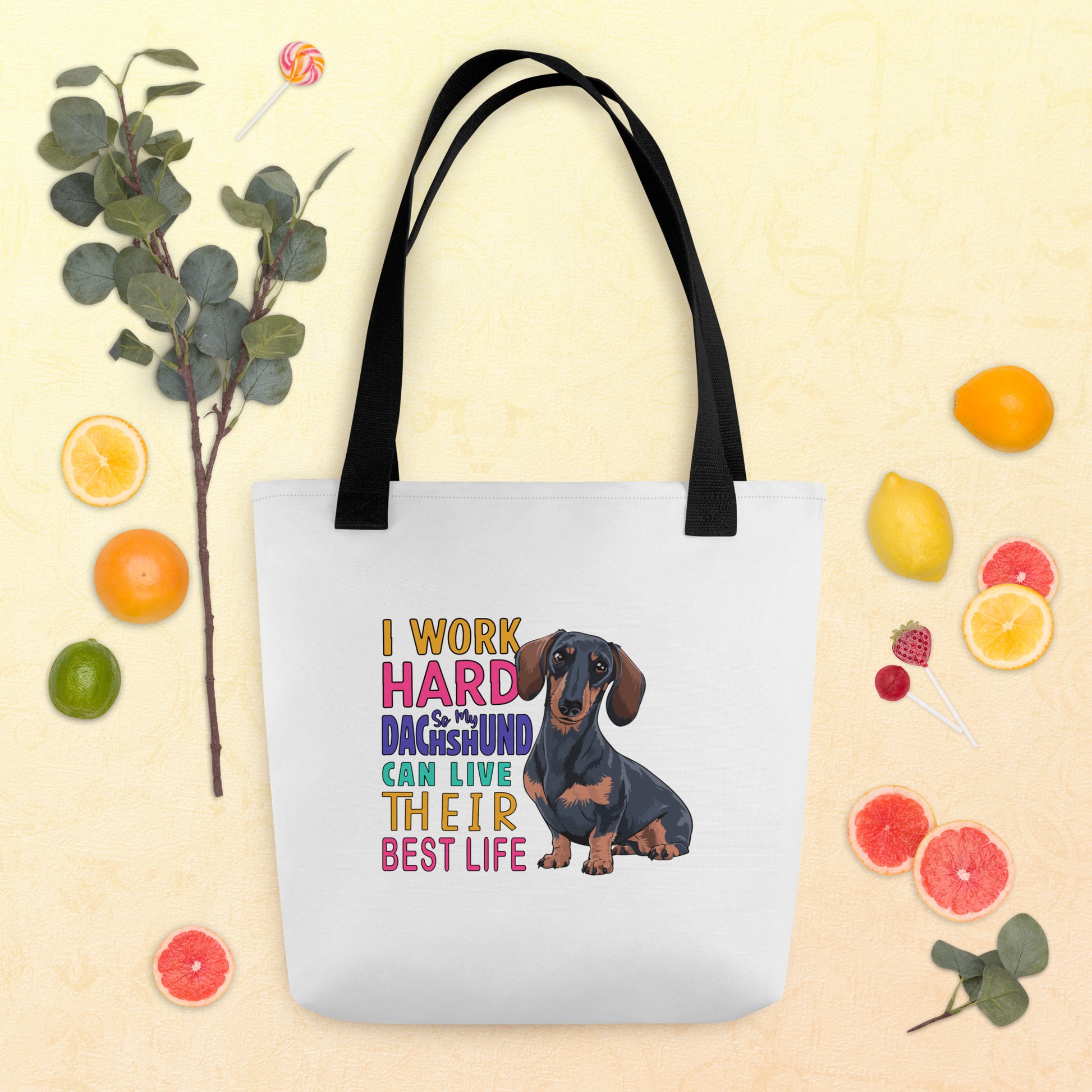 pet lover tote bag