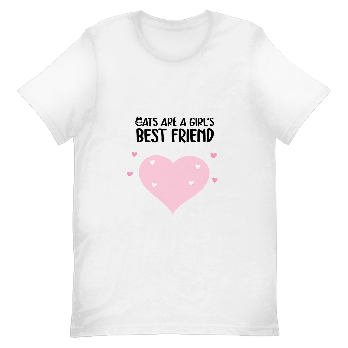 Cats Are A Girls Best Friend Custom T-Shirt