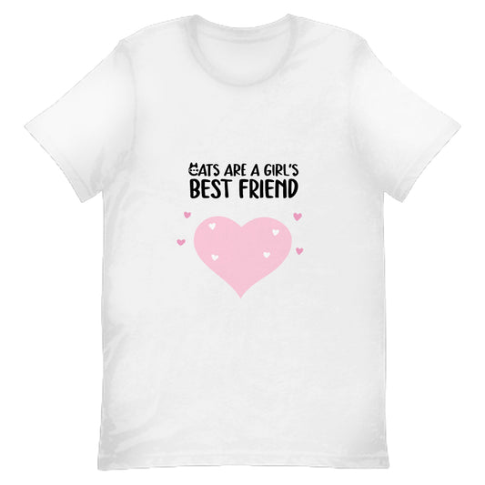Cats Are A Girls Best Friend Custom T-Shirt